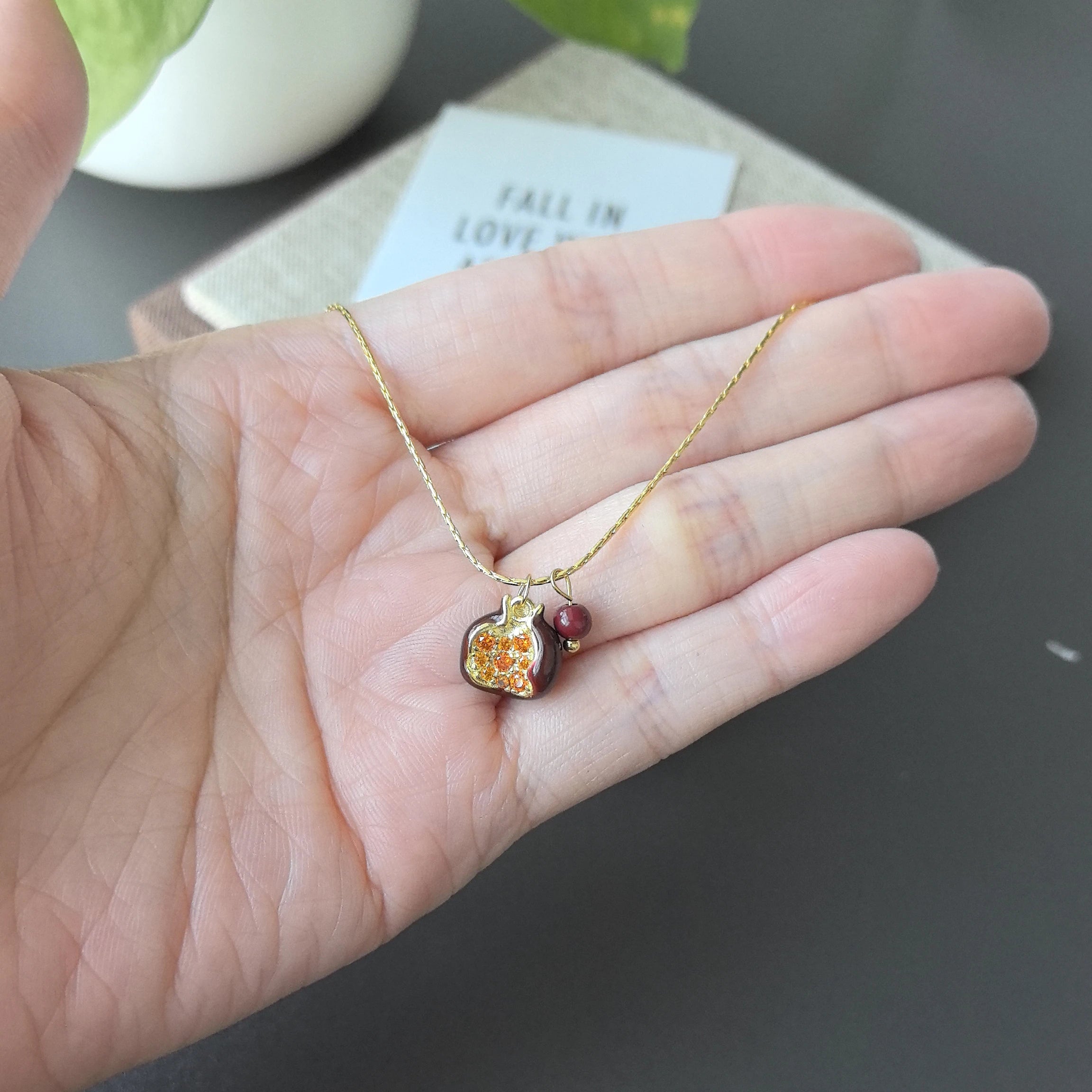 925 Zilver Parel Hanger Ketting Elegante Dunne Ketting voor Dames | Tresora